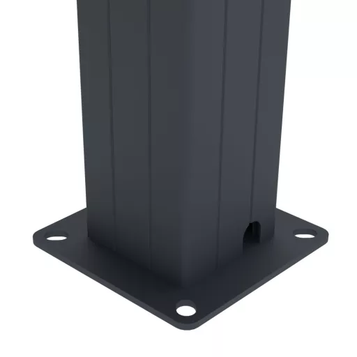 G21 Austin Premium 6x4 m bioklimatikus pergola 100% alumínium, antracit