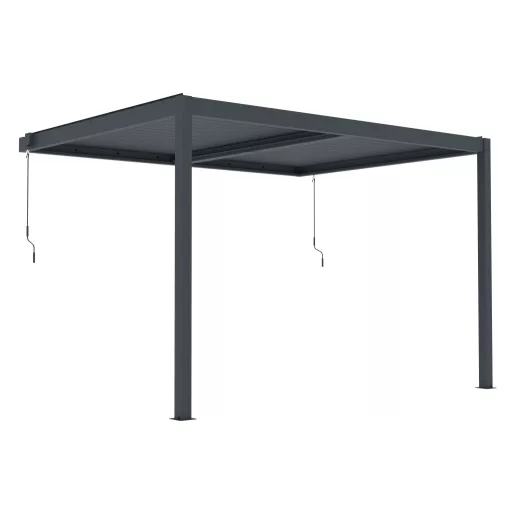 G21 Trenton 4x3 m bioklimatikus pergola, antracit alumínium