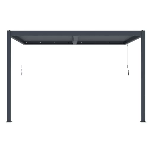 G21 Trenton 4x3 m bioklimatikus pergola, antracit alumínium