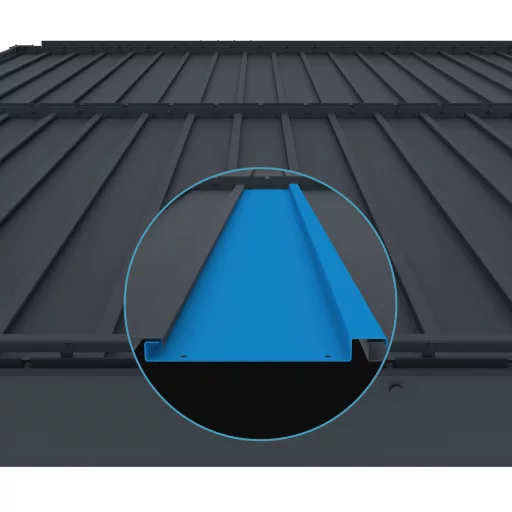 G21 Trenton 4x3 m bioklimatikus pergola, antracit alumínium