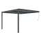 G21 Trenton 4x4 m bioklimatikus pergola, antracit alumínium