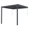 G21 Trenton Premium 3x3 m bioklimatikus pergola 100% alumínium, antracit