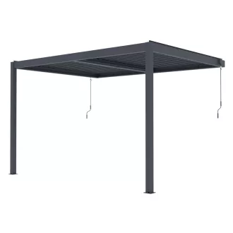   G21 Trenton Premium 4x3 m bioklimatikus pergola, antracit alumínium