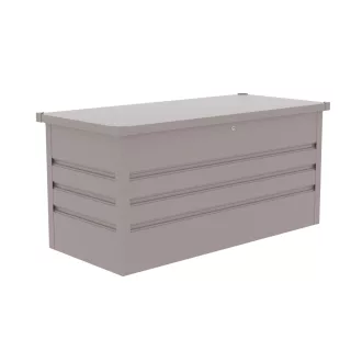 Kerti láda G21 Denver 400 L, szürke fém