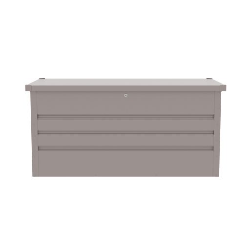 Kerti láda G21 Denver 400 L, szürke fém
