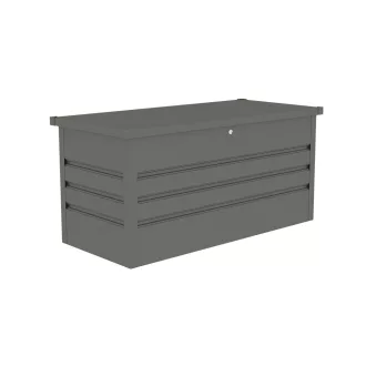 Kerti doboz G21 Denver 400 L, fémszürke