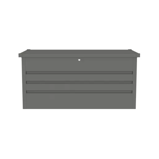 Kerti doboz G21 Denver 400 L, fémszürke
