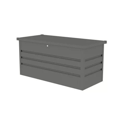 Kerti doboz G21 Denver 400 L, fémszürke