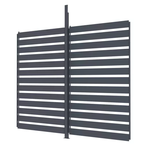 G21 kiegészítő forgatható lamellás fal 3x2,6 m Trenton pergolához
