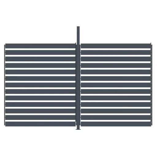 G21 kiegészítő forgatható lamellás fal 4x2,6 m Trenton pergolához