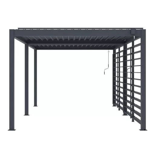 G21 kiegészítő forgatható lamellás oldalfal Austin Premium 6x3 és 6x4 m pergolához / LONG