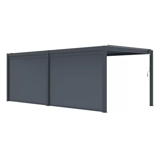 G21 kiegészítő oldalsó napellenző Austin Premium 6x3 és 6x4 m pergolához / LONG