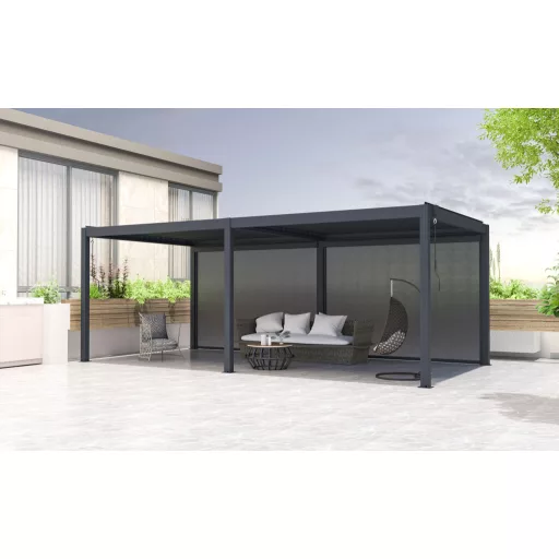 G21 kiegészítő oldalsó napellenző Austin Premium 6x3 és 6x4 m pergolához / LONG