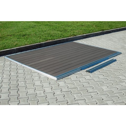 G21 WPC padló a GRAH 915 kerti tárolóhoz, Ébenfa