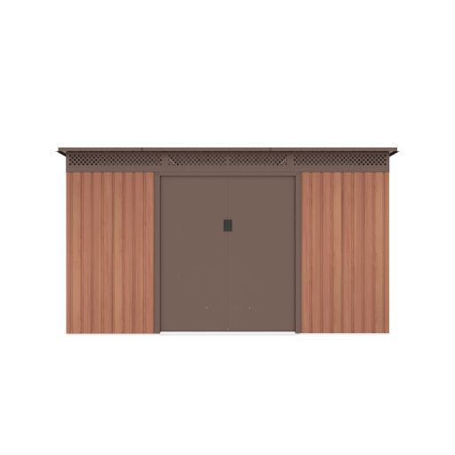 G21 GRAH 915 kerti tároló - 340 x 269 cm, barna