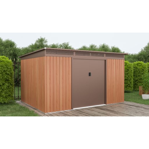 G21 GRAH 915 kerti tároló - 340 x 269 cm, barna