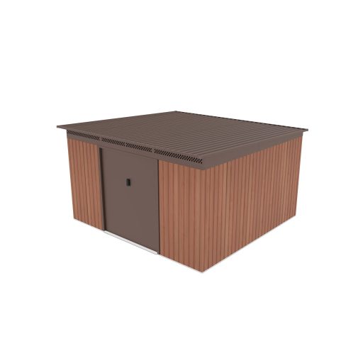 G21 GRAH 1132 kerti tároló - 340 x 333 cm, barna