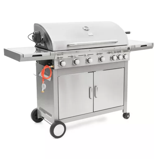 G21 Mexico BBQ Premium line gázgrill, 7 égőfej + ajándék nyomáscsökkentő