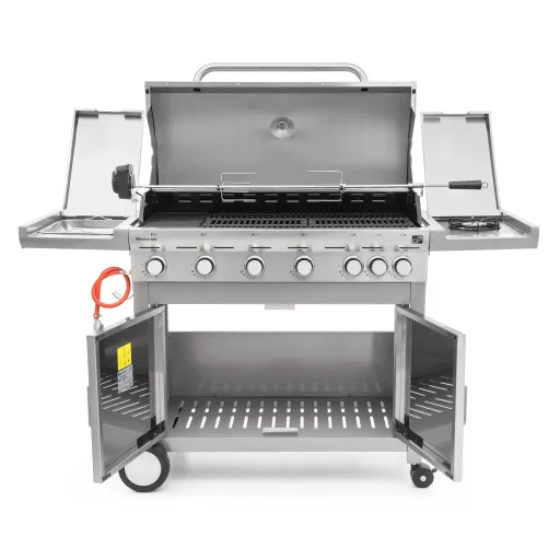 G21 Mexico BBQ Premium line gázgrill, 7 égőfej + ajándék nyomáscsökkentő