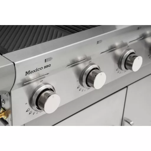 G21 Mexico BBQ Premium line gázgrill, 7 égőfej + ajándék nyomáscsökkentő