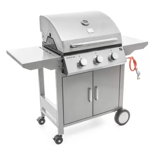 G21 Oklahoma BBQ Premium line gázgrill, 3 égőfej + ajándék nyomáscsökkentő