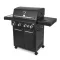 G21 Alabama Black BBQ Premium Line gázgrill, 5 égő + nyomáscsökkentő szelep ingyen