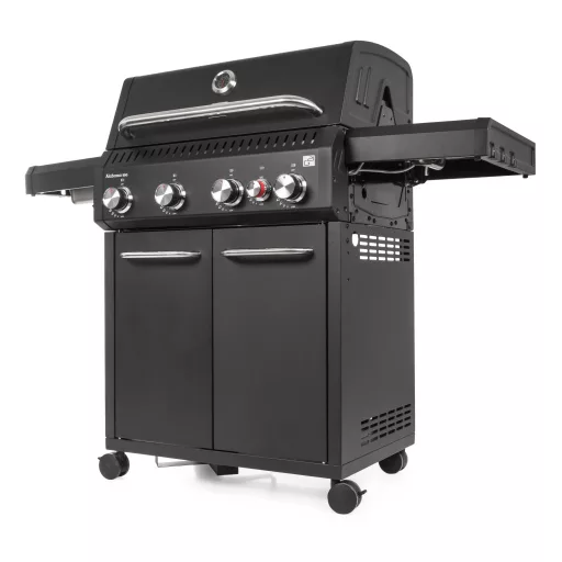 G21 Alabama Black BBQ Premium Line gázgrill, 5 égő + nyomáscsökkentő szelep ingyen