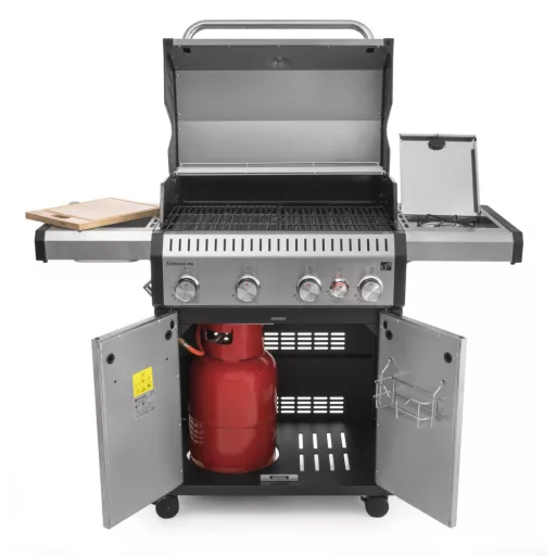 G21 Alabama Silver BBQ Premium Line gázgrill, 5 égő + redukciós szelep ajándékba