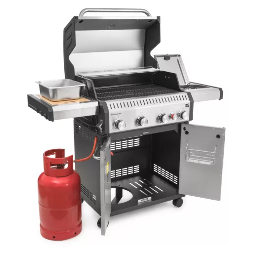 G21 Alabama Silver BBQ Premium Line gázgrill, 5 égő + redukciós szelep ajándékba