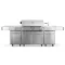 G21 Nevada BBQ konyha Premium Line gázgrill, 8 égőfej + ajándék nyomáscsökkentő