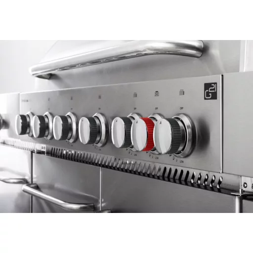 G21 Nevada BBQ konyha Premium Line gázgrill, 8 égőfej + ajándék nyomáscsökkentő