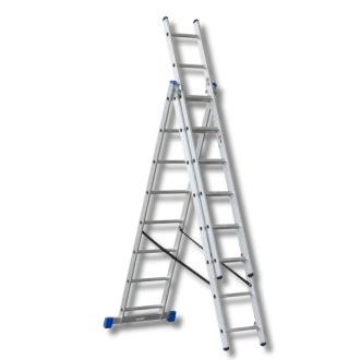 G21 háromrészes létra 5,1m, 3x8 létrafok