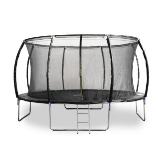   G21 SpaceJump trambulin védőhalóval, 430 cm, ajándék létrával