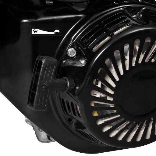 Fekete benzinmotor 15 LE 11 kW