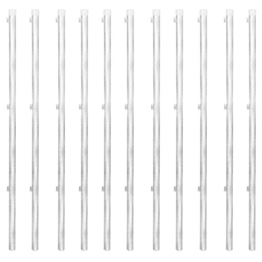 Horganyzott acél drótkerítés horgony tüskékkel 25 x 1,25 m