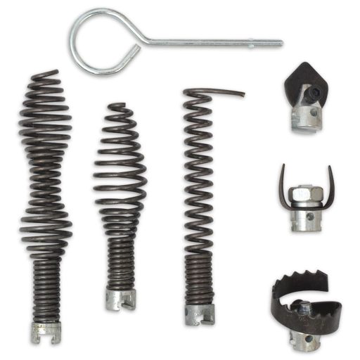 Csőtisztító gép 250 W 15 m x 16 mm; 4,5 m x 9,5 mm