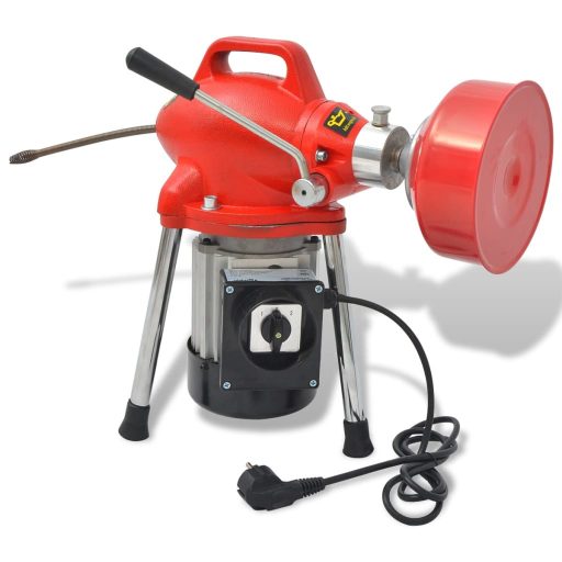 Csőtisztító gép 250 W  12,5 m x 16 mm; 4,5 m x 9,5 mm