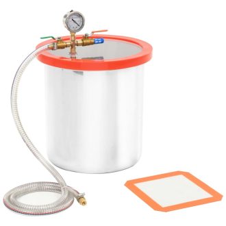 Rozsdamentes acél vákuumkamra 18,9 l