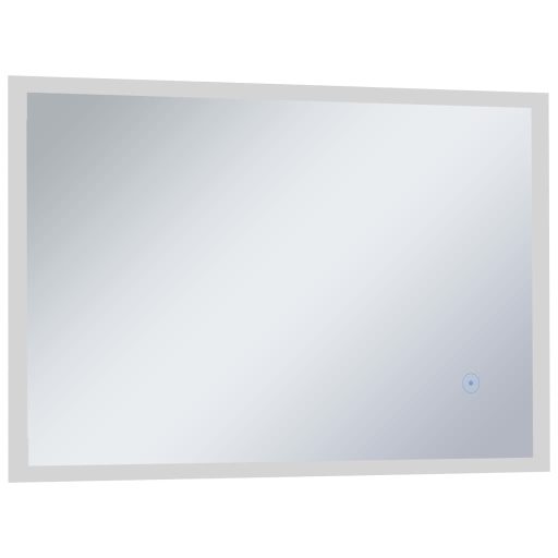 LED-es fürdőszobai falitükör érintésérzékelővel 100 x 60 cm