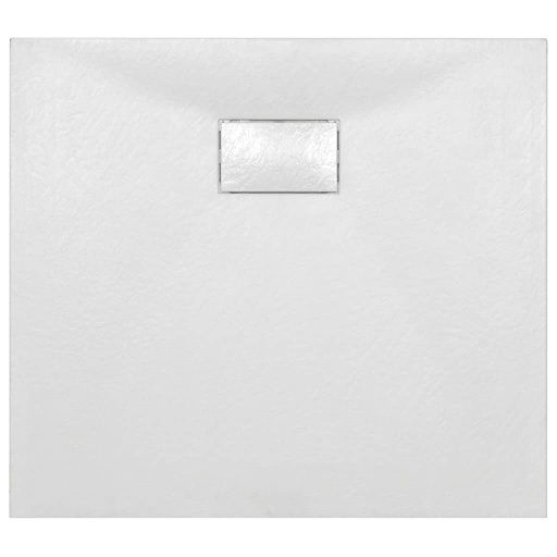 Fehér SMC zuhanytálca 90 x 80 cm