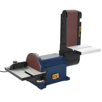 Elektromos korong- és szalagcsiszoló gép 500 W 200 mm