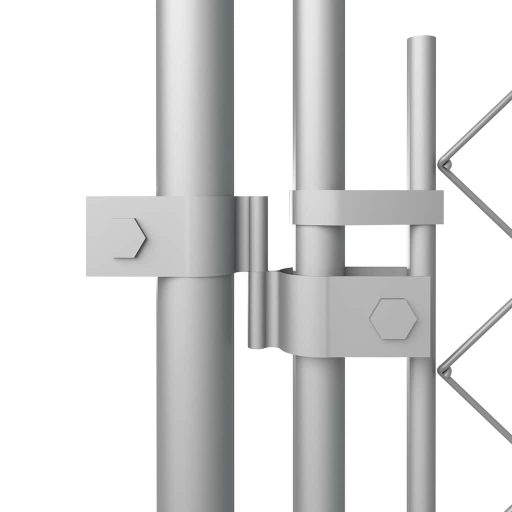 Kültéri kutyakennel tetővel 7,6 x 3,8 x 2,3 m