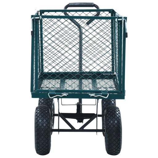 Zöld kerti kézikocsi 350 kg
