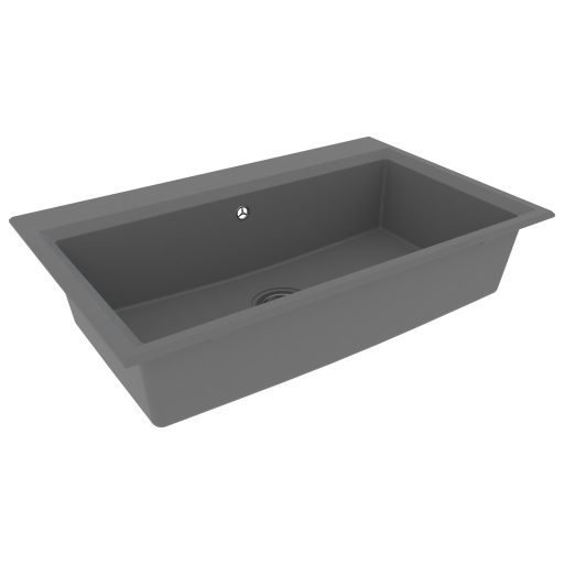Konyhai mosogató Szürke 790x500x193 mm Gránit