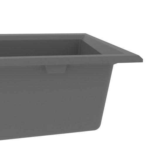 Konyhai mosogató Szürke 790x500x193 mm Gránit