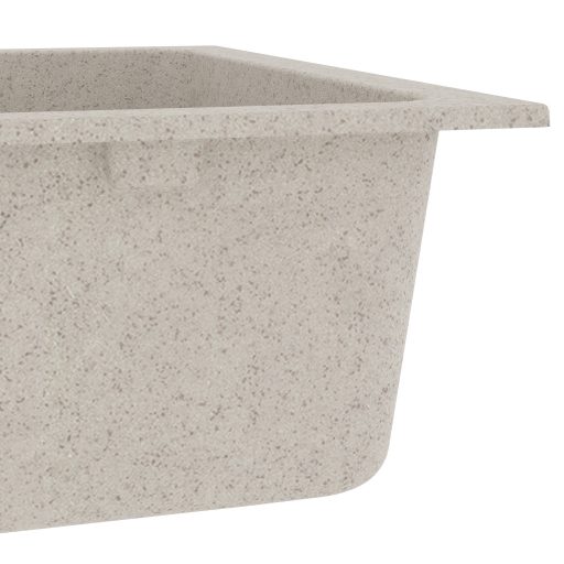 Konyhai Mosogató Bézs 760x480x184 mm Gránit