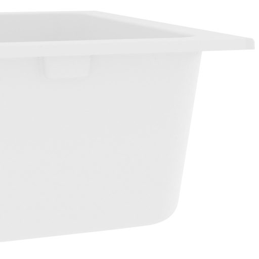 Konyhai Mosogató Fehér 760x480x184 mm Gránit