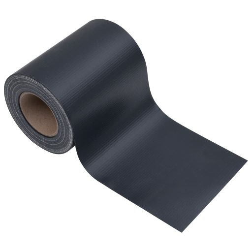 4 db matt sötétszürke PVC árnyékoló kerítés 35 x 0,19 m