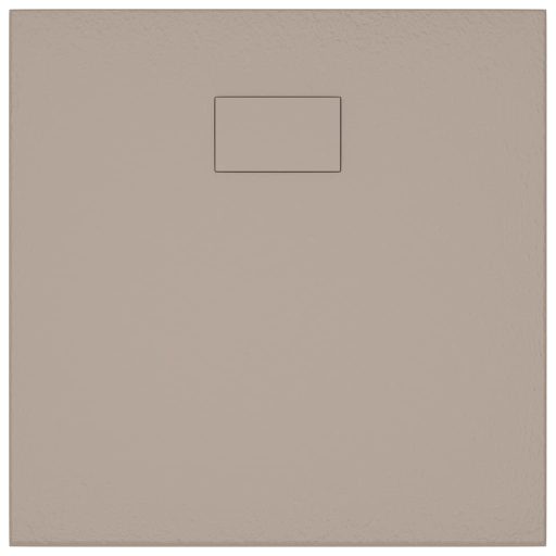 Barna SMC zuhanytálca 90 x 90 cm