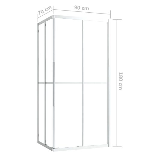 ESG zuhanykabin 90 x 70 x 180 cm
